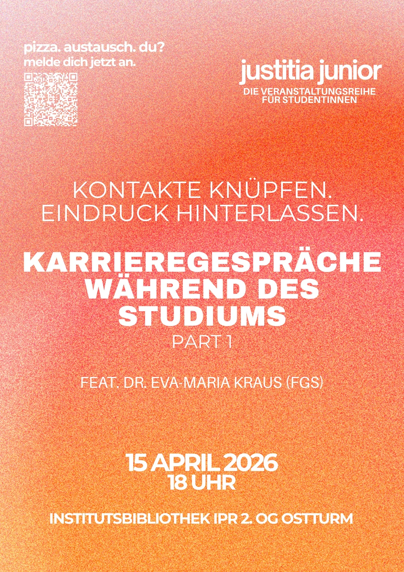 Karrieregespräche während des Studiums