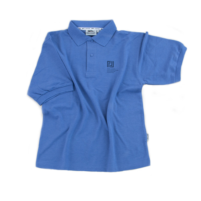 [Translate to Englisch:] Poloshirt - blau