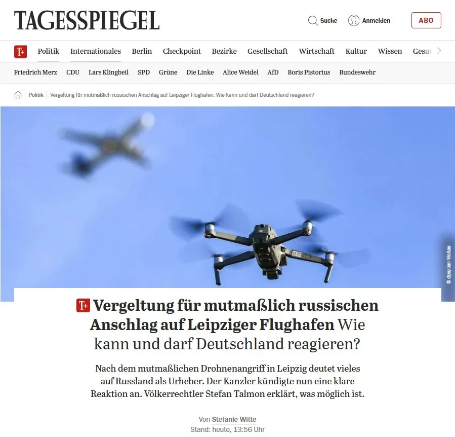 Tagesspiegel-Interview mit Professor Talmon