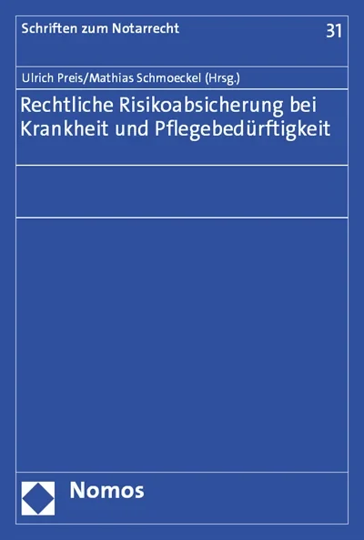 Pflegebedürftigkeit